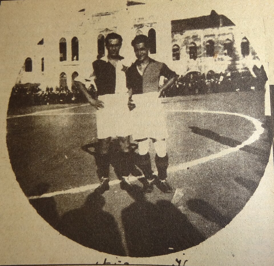 1923 · the Galatasaray and Slavia Prague captains
